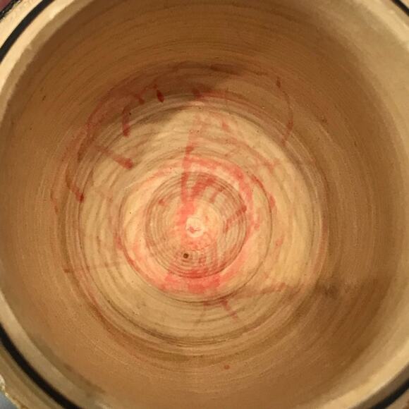 Signed Set of 5 Vintage Nesting Doll Matryoshka Russian Hand Painted Gold Gilt - Picture 14 of 16